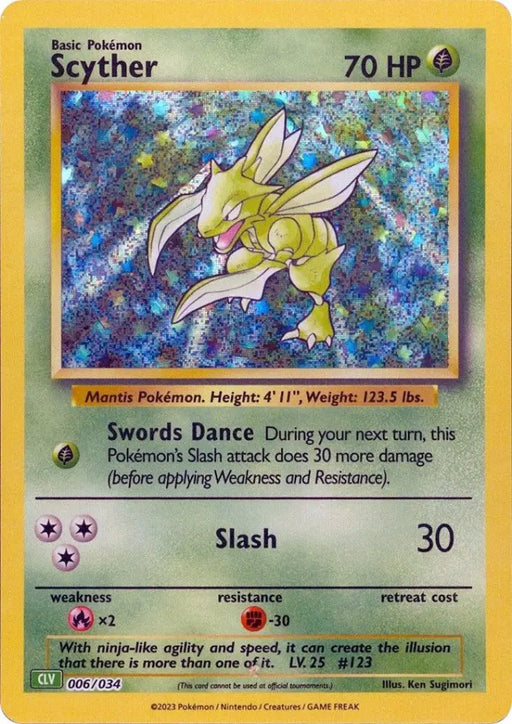 Scyther [Trading Card Game Classic] - Pokemon Single