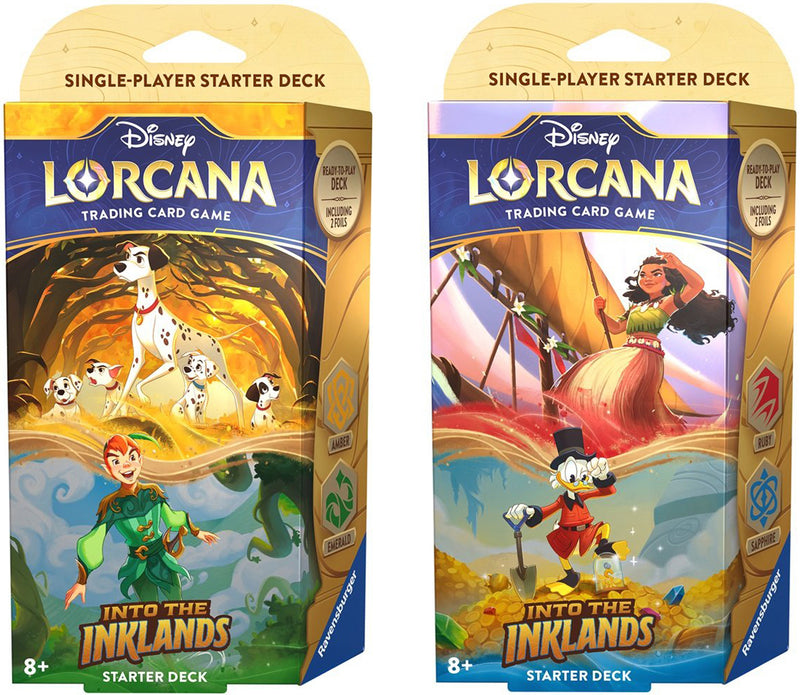 Disney Lorcana Into the Inklands Starter Set of 2