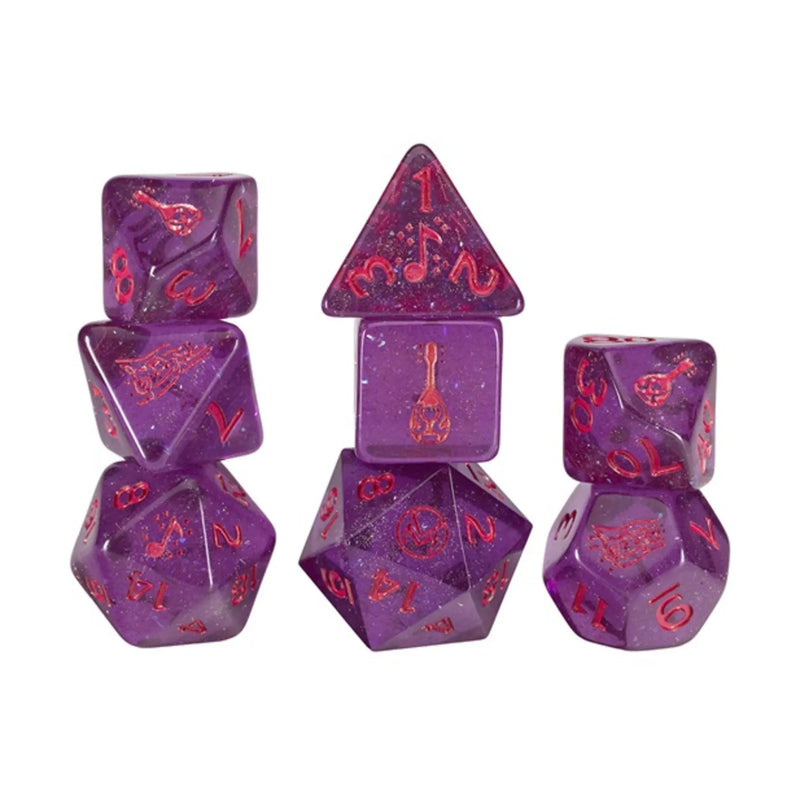 Vox Machina Adventure Dice - Scanlan Shorthalt