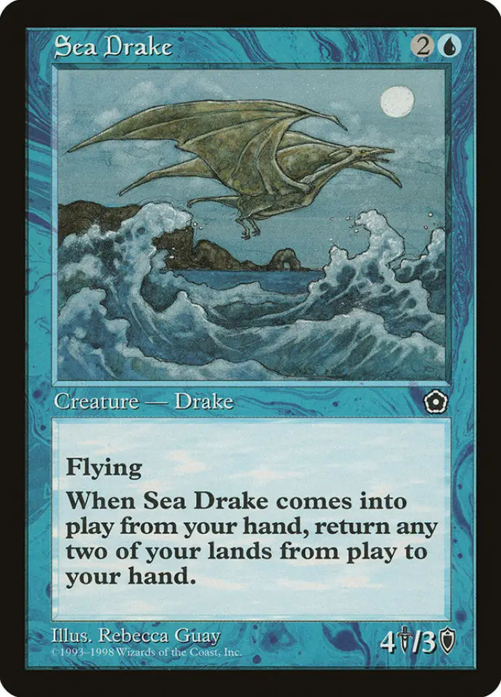 Sea Drake [Portal Second Age] - MTG Single