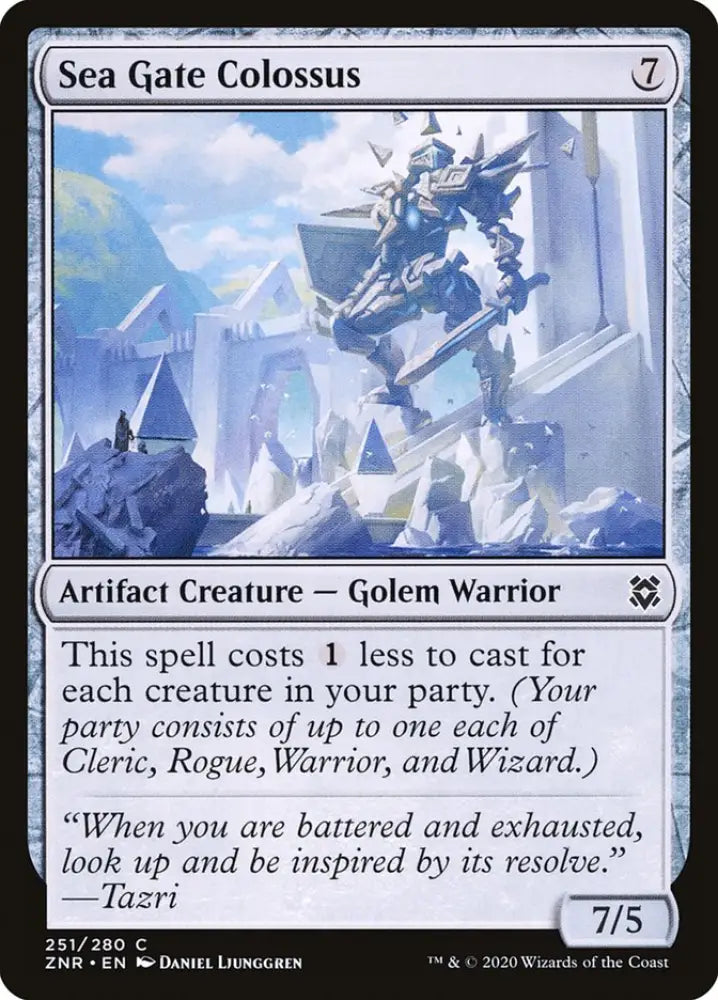 Sea Gate Colossus [Zendikar Rising] - MTG Single