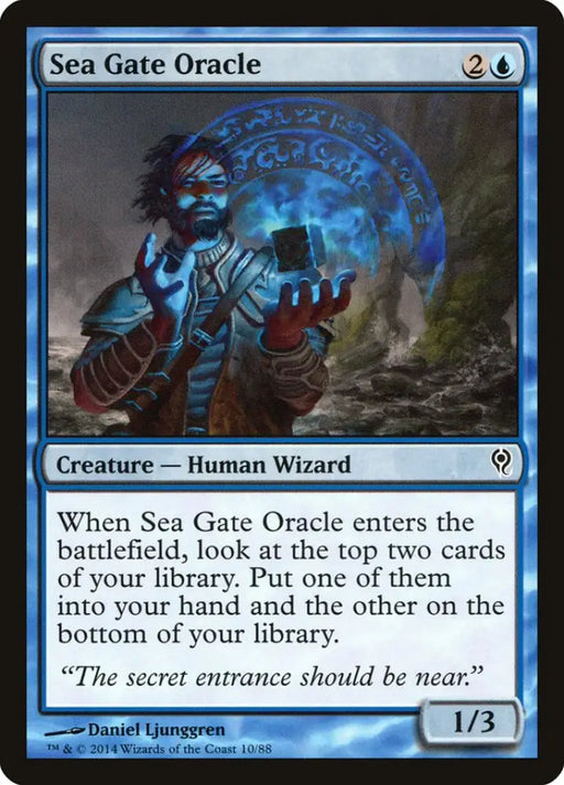 Sea Gate Oracle [Duel Decks: Jace vs. Vraska] - MTG Single