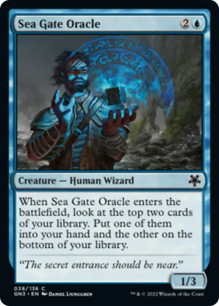 Sea Gate Oracle [Game Night: Free-for-All] - MTG Single