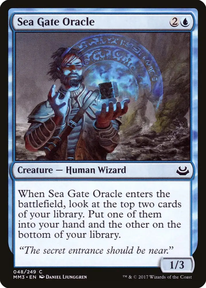Sea Gate Oracle [Modern Masters 2017] - MTG Single
