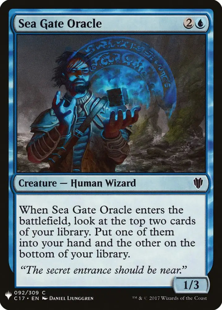 Sea Gate Oracle [Mystery Booster] - MTG Single