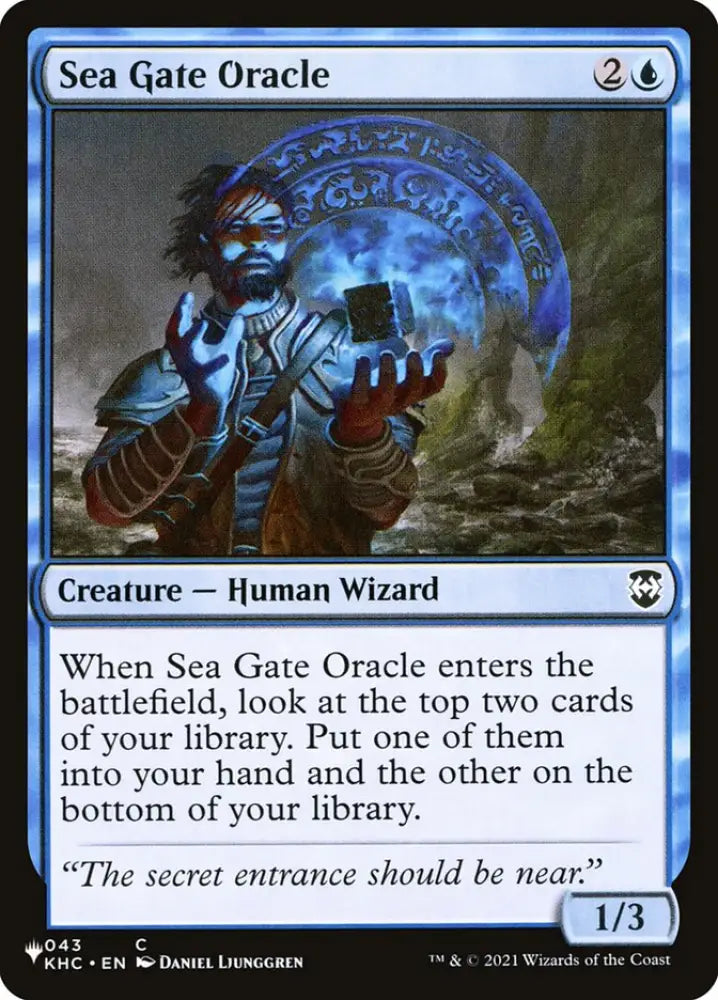 Sea Gate Oracle [The List] - MTG Single