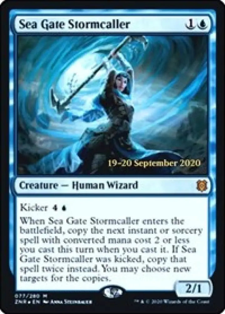 Sea Gate Stormcaller (77) [Prerelease Cards]