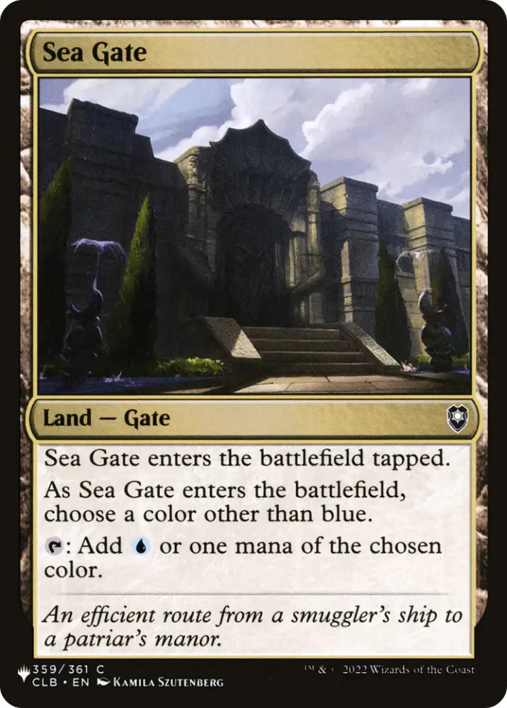 Sea Gate [The List] - MTG Single
