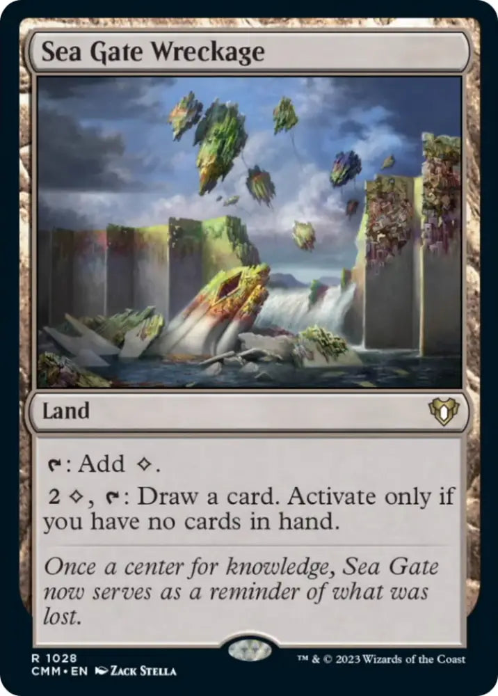 Sea Gate Wreckage [Commander Masters] - MTG Single