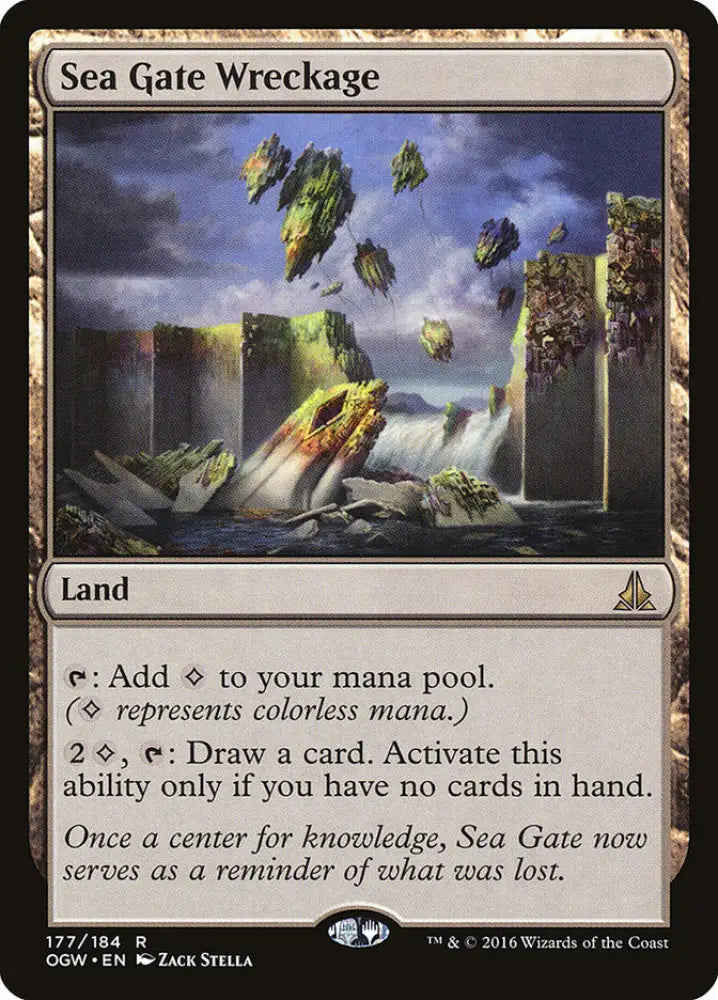 Sea Gate Wreckage [Oath of the Gatewatch] - MTG Single
