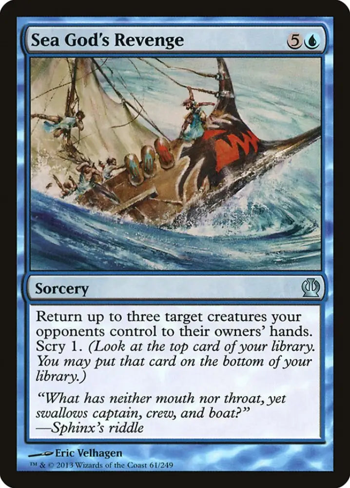 Sea God’s Revenge [Theros] - MTG Single