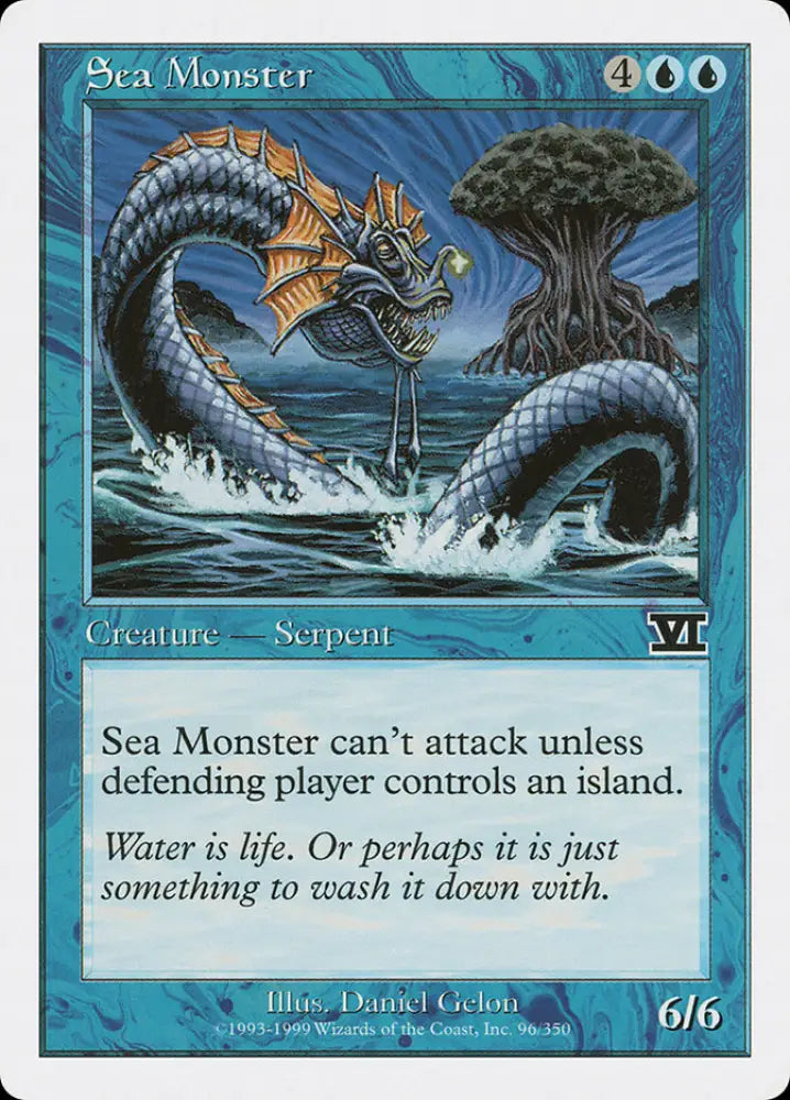 Sea Monster [Classic Sixth Edition] - MTG Single