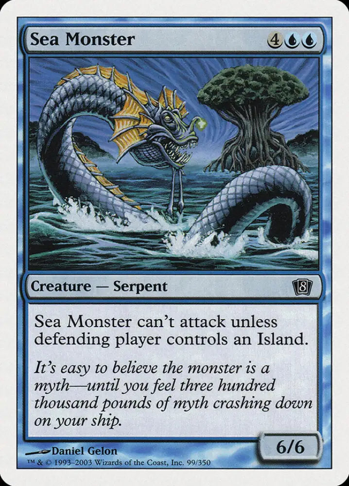 Sea Monster [Eighth Edition] - MTG Single