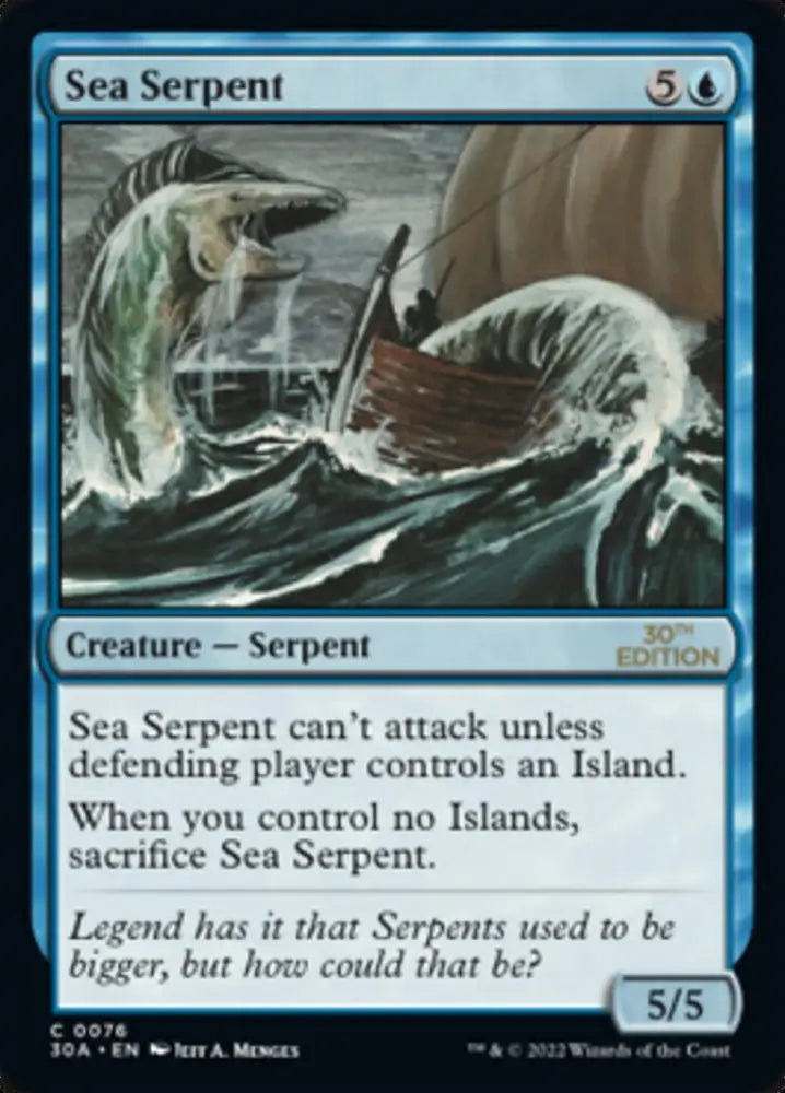 Sea Serpent [30th Anniversary Edition] - MTG Single