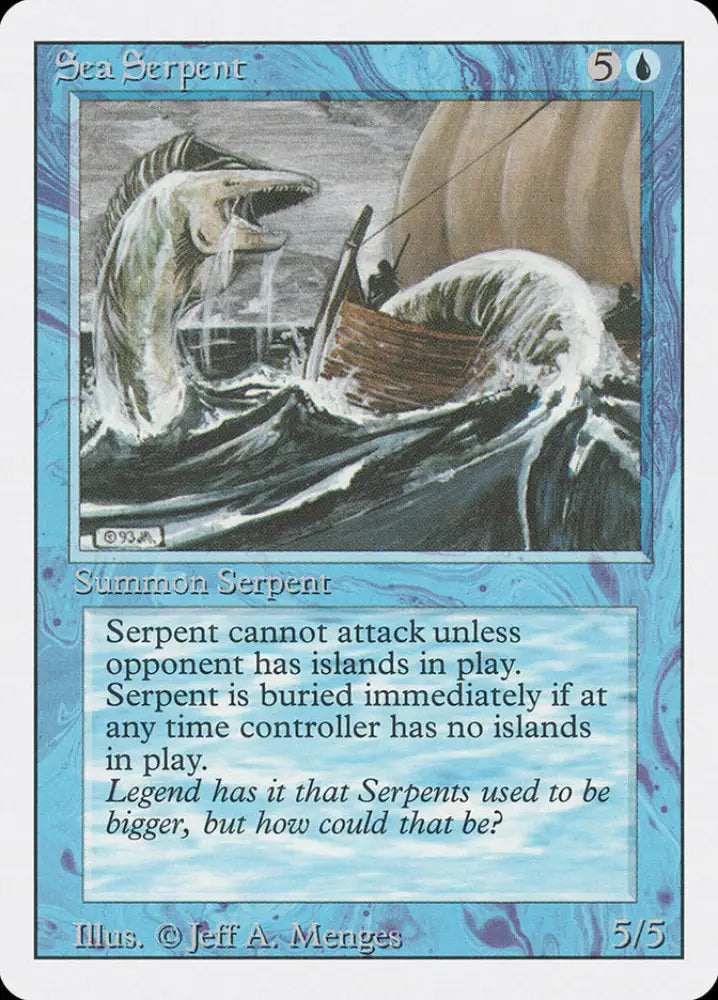Sea Serpent [Revised Edition] - MTG Single