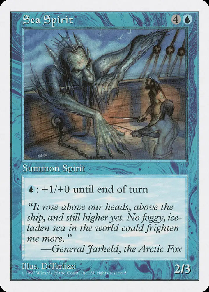 Sea Spirit [Fifth Edition] - MTG Single