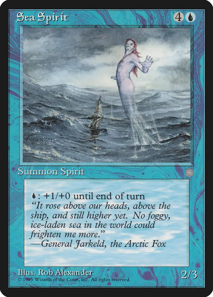 Sea Spirit [Ice Age] - MTG Single