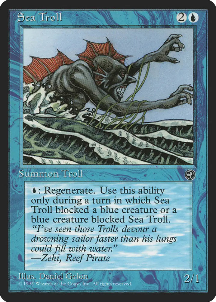 Sea Troll [Homelands] - MTG Single