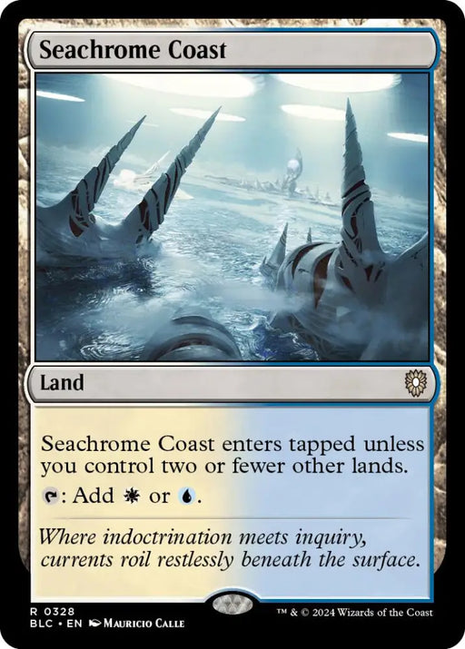 Seachrome Coast [Bloomburrow Commander] - MTG Single