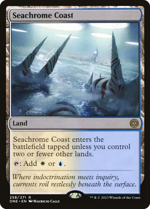 Seachrome Coast [Phyrexia: All Will Be One] - MTG Single