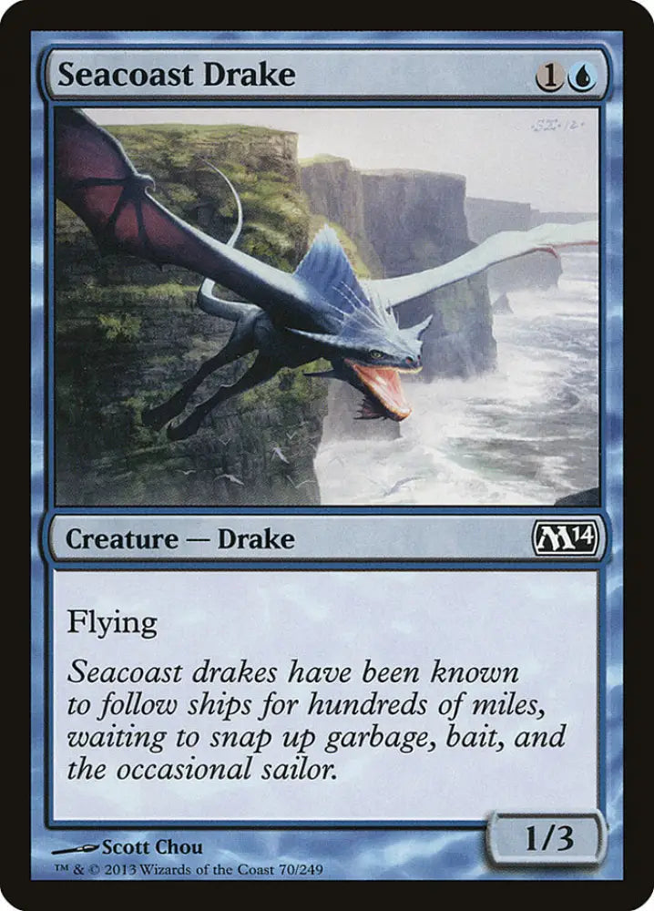 Seacoast Drake [Magic 2014] - MTG Single