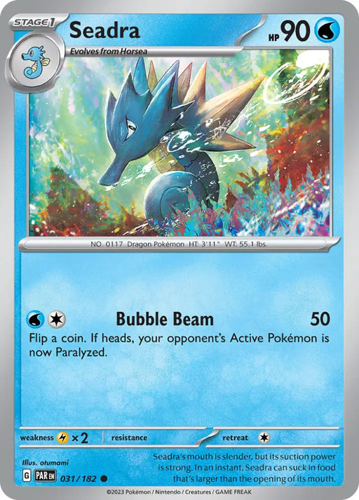 Seadra (031/182) [Scarlet & Violet: Paradox Rift] - Pokemon Single