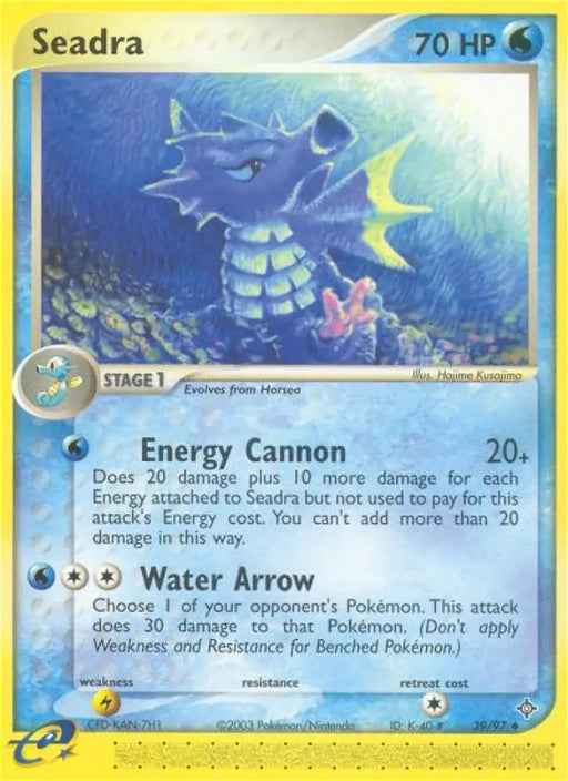 Seadra (39/97) [EX: Dragon] - Pokemon Single