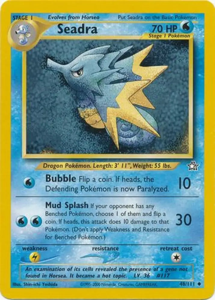 Seadra (48/111) [Neo Genesis Unlimited] - Pokemon Single
