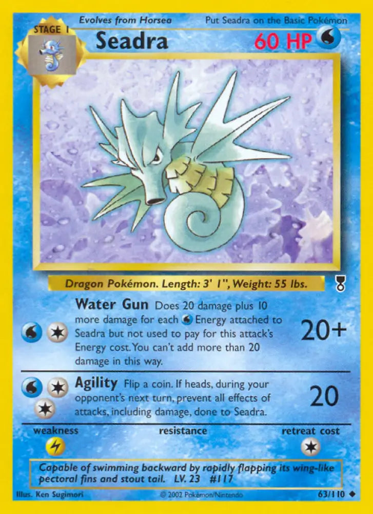 Seadra (63/110) [Legendary Collection] - Pokemon Single