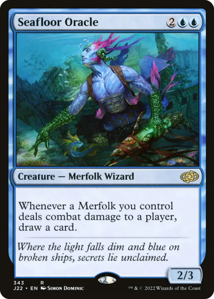 Seafloor Oracle [Jumpstart 2022] - MTG Single