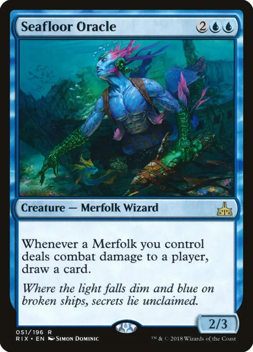 Seafloor Oracle [Rivals of Ixalan] - MTG Single