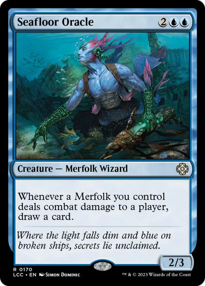 Seafloor Oracle [The Lost Caverns of Ixalan Commander] - MTG Single