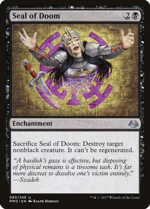 Seal of Doom [Modern Masters 2017] - MTG Single