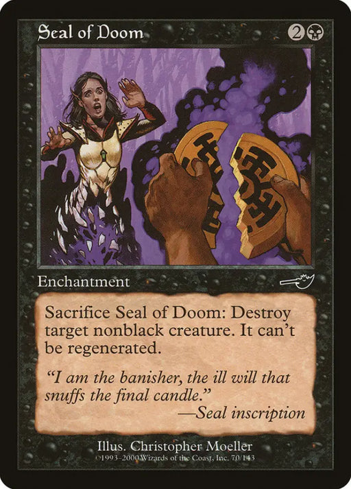 Seal of Doom [Nemesis] - MTG Single