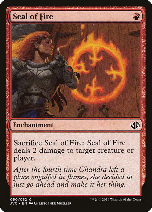 Seal of Fire [Duel Decks Anthology] - MTG Single