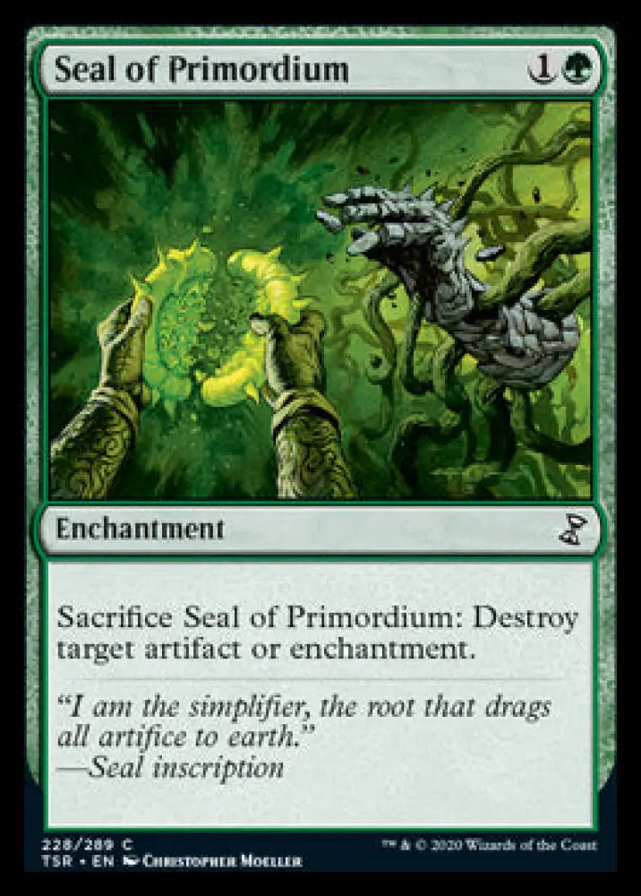 Seal of Primordium [Time Spiral Remastered] - MTG Single