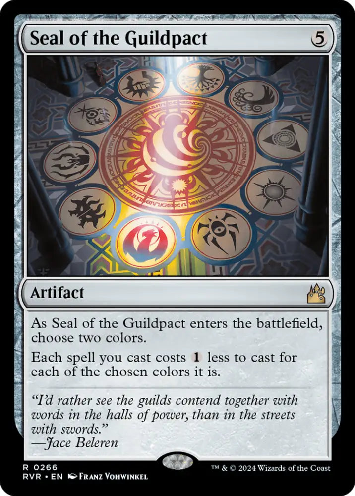 Seal of the Guildpact [Ravnica Remastered] - MTG Single