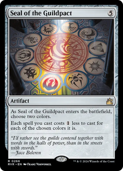 Seal of the Guildpact [Ravnica Remastered] - MTG Single