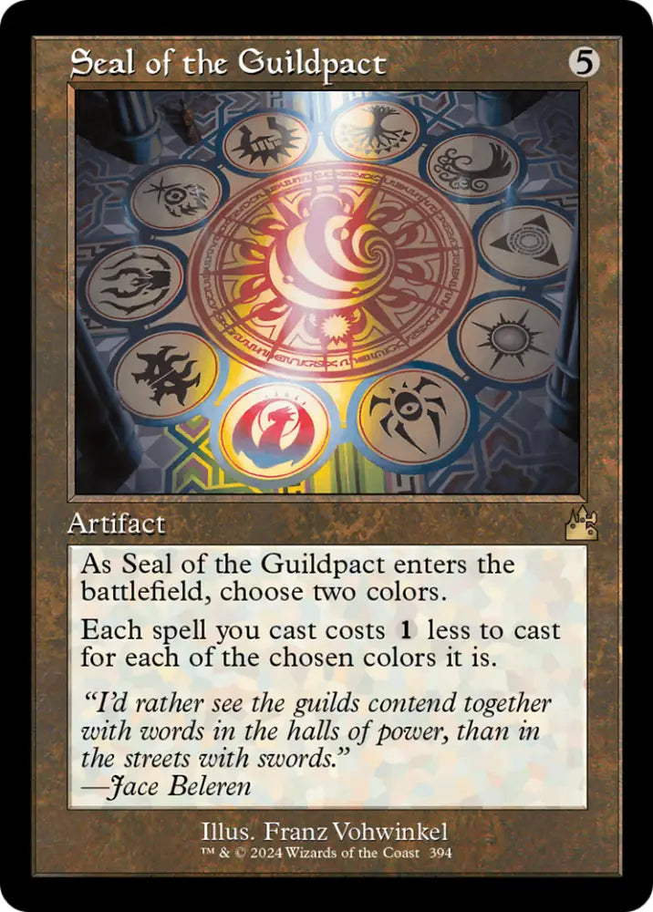 Seal of the Guildpact (Retro Frame) [Ravnica Remastered] - MTG Single