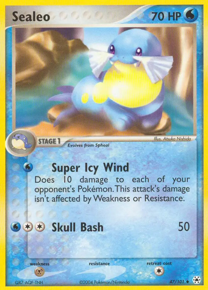 Sealeo (47/101) [EX: Hidden Legends] - Pokemon Single