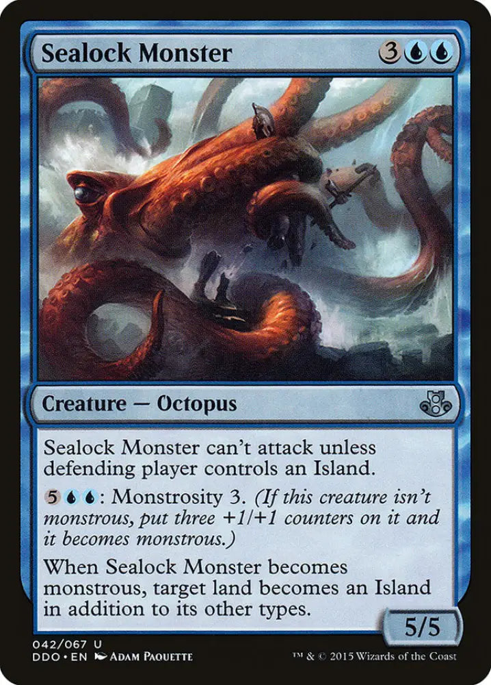 Sealock Monster [Duel Decks: Elspeth vs. Kiora] - MTG Single