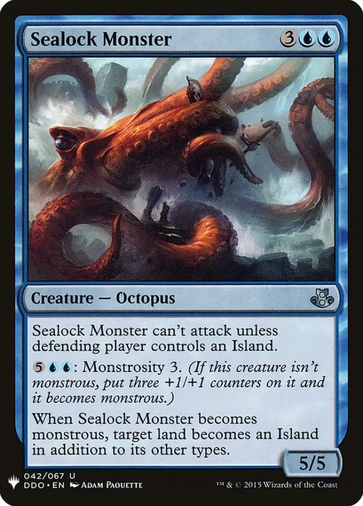 Sealock Monster [Mystery Booster] - MTG Single