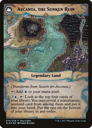 Search for Azcanta // Azcanta the Sunken Ruin (Buy-A-Box) [Ixalan Treasure Chest] - MTG Single