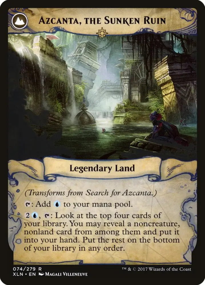 Search for Azcanta // Azcanta the Sunken Ruin [Ixalan] - MTG Single