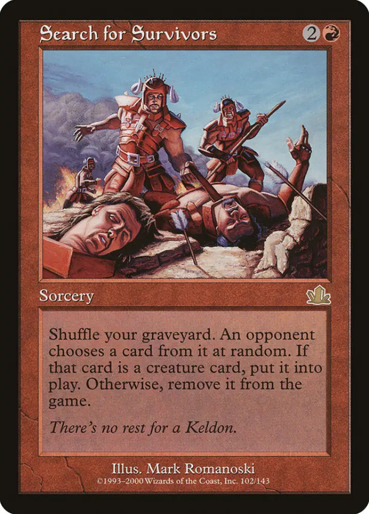 Search for Survivors [Prophecy] - MTG Single