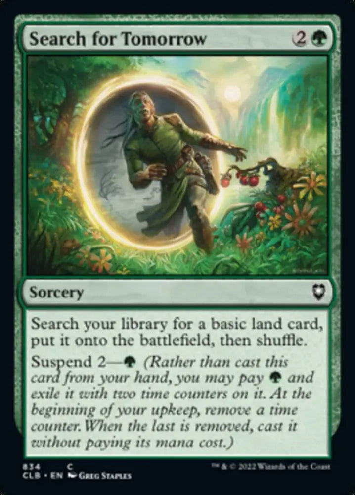 Search for Tomorrow [Commander Legends: Battle for Baldur’s Gate] - MTG Single