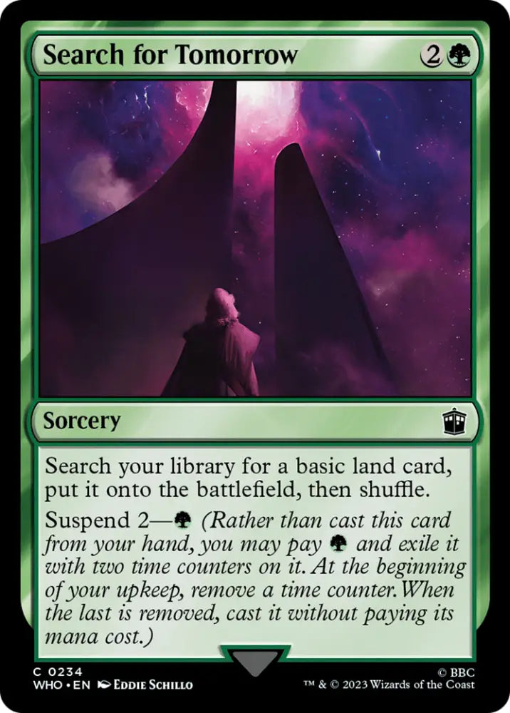 Search for Tomorrow [Doctor Who] - MTG Single