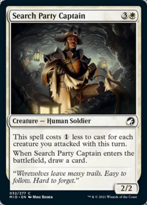 Search Party Captain [Innistrad: Midnight Hunt] - MTG Single