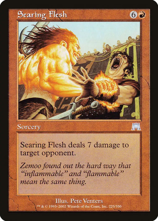 Searing Flesh [Onslaught] - MTG Single