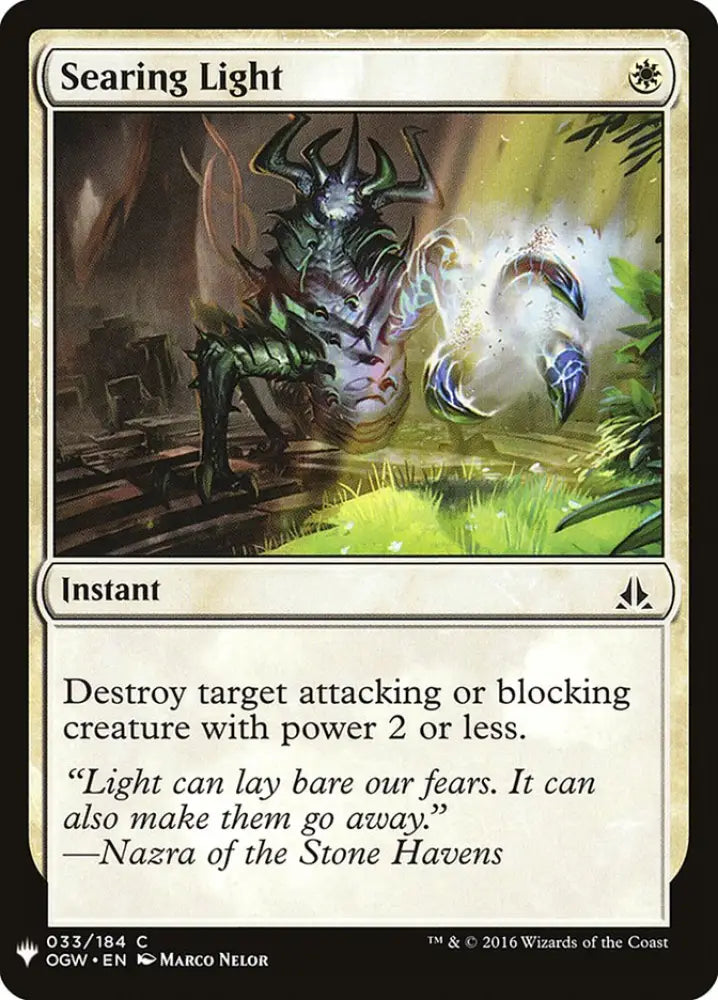 Searing Light [Mystery Booster] - MTG Single